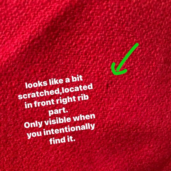 LAURA ASHLEY vintage 100% wool red women’s shawl fringe feminine cardigan s-OS - Picture 7 of 9